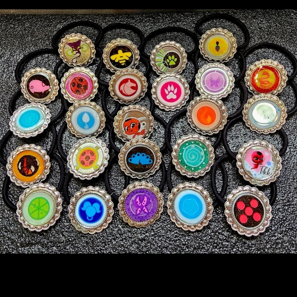 MIRACULOUS HAIR TIES/KWAMI HAIR TIES